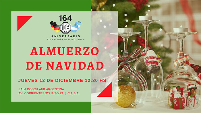 Club Alemán - Almuerzo de Navidad 2019